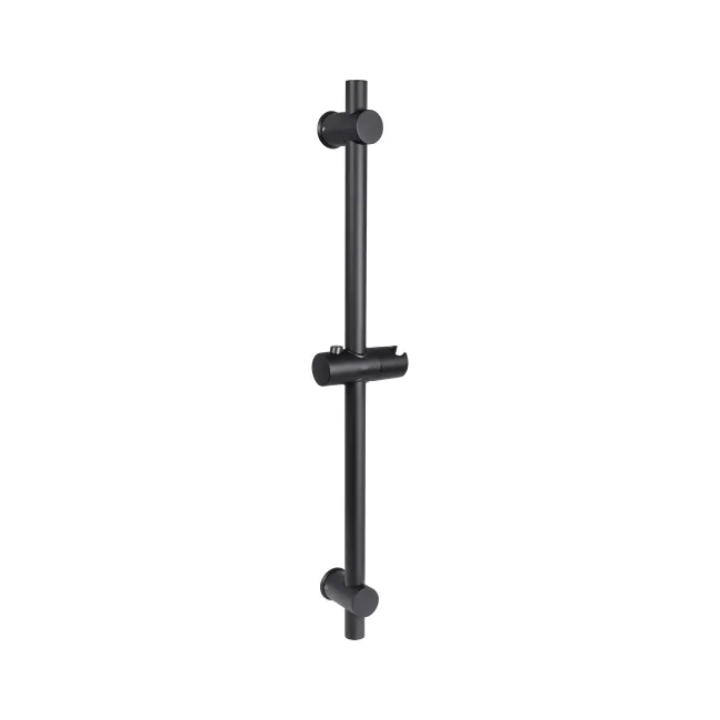 Душова стійка з тримачем універсальна Qtap Lepit 665 мм округла QTLEP82103OB Black Matt Душова стійка з тримачем універсальна Qtap Lepit 665 мм округла QTLEP82103OB Black Matt
