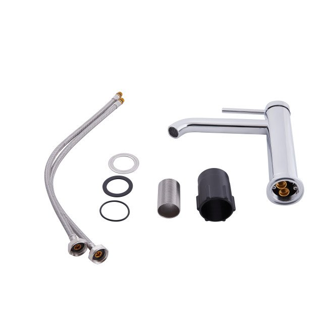 Змішувач для раковини Qtap Robin високий QTROB1060H102C Chrome Змішувач для раковини Qtap Robin високий QTROB1060H102C Chrome