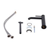 Змішувач для раковини Qtap Robin QTROB1060M102B Black Matt Змішувач для раковини Qtap Robin QTROB1060M102B Black Matt