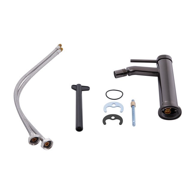 Змішувач для биде Qtap Robin QTROB2060102K Black Chrome Змішувач для биде Qtap Robin QTROB2060102K Black Chrome