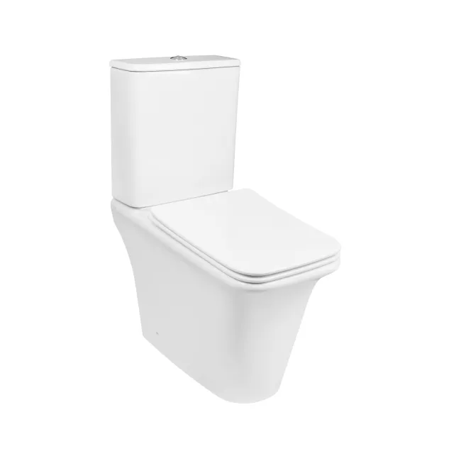 Унітаз-компакт Qtap Kalao безобідковий з сідінням Soft-close QT08221213AW Унітаз-компакт Qtap Kalao безобідковий з сідінням Soft-close QT08221213AW