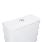 Унітаз-компакт Qtap Nando безобідковий з сидінням Soft-close QT12221222AW