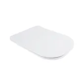 Унітаз-компакт Qtap Nando безобідковий з сидінням Soft-close QT12221222AW