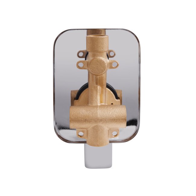 Змішувач для душу Qtap Vlasta прихованого монтажу на два споживача QTVLA6028102NC Chrome Змішувач для душу Qtap Vlasta прихованого монтажу на два споживача QTVLA6028102NC Chrome