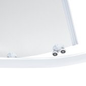 Набір Qtap душова кабіна Presto WHI1099AP5 Pear 1970x900x900 мм + піддон Robin 309912C 90x90x12 см з сифоном