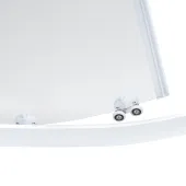 Набір Qtap душова кабіна Presto WHI1099AP5 Pear 1970x900x900 мм + піддон Robin 309912C 90x90x12 см з сифоном