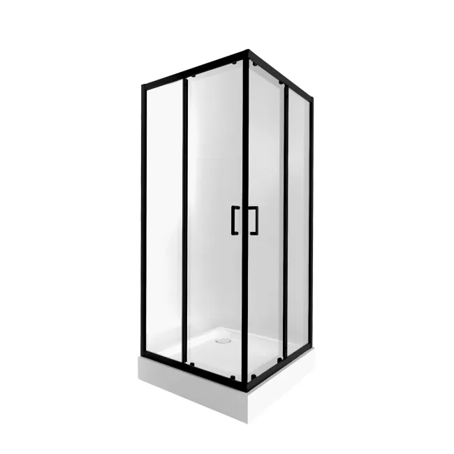 Набір Qtap душова кабіна Taurus BLA1099SC6 Clear 2020x900x900 мм + піддон Tern 309912C 90x90x12 см з сифоном Набір Qtap душова кабіна Taurus BLA1099SC6 Clear 2020x900x900 мм + піддон Tern 309912C 90x90x12 см з сифоном