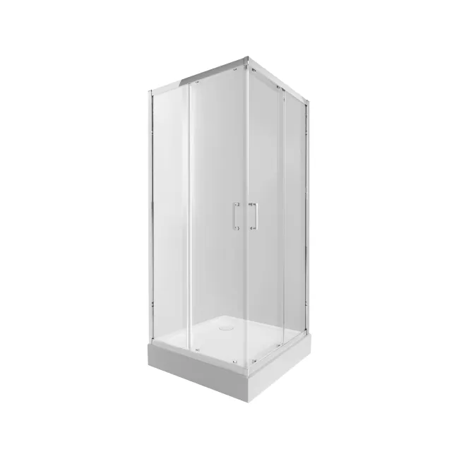 Набір Qtap душова кабіна Taurus CRM1099SC6 Clear 2020x900x900 мм + піддон Tern 309912C 90x90x12 см з сифоном Набір Qtap душова кабіна Taurus CRM1099SC6 Clear 2020x900x900 мм + піддон Tern 309912C 90x90x12 см з сифоном