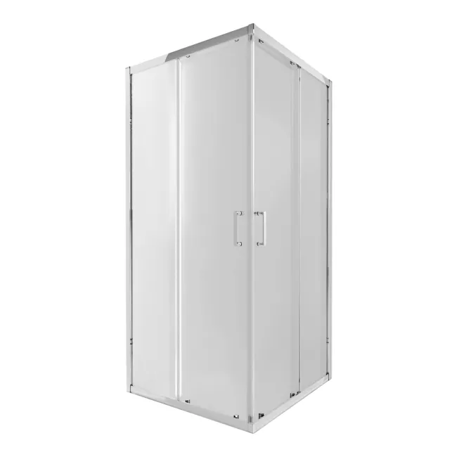 Душова кабіна Qtap Taurus CRM1011SC6 100x100 см, скло Clear 6 мм, покриття CalcLess без піддона Душова кабіна Qtap Taurus CRM1011SC6 100x100 см, скло Clear 6 мм, покриття CalcLess без піддона
