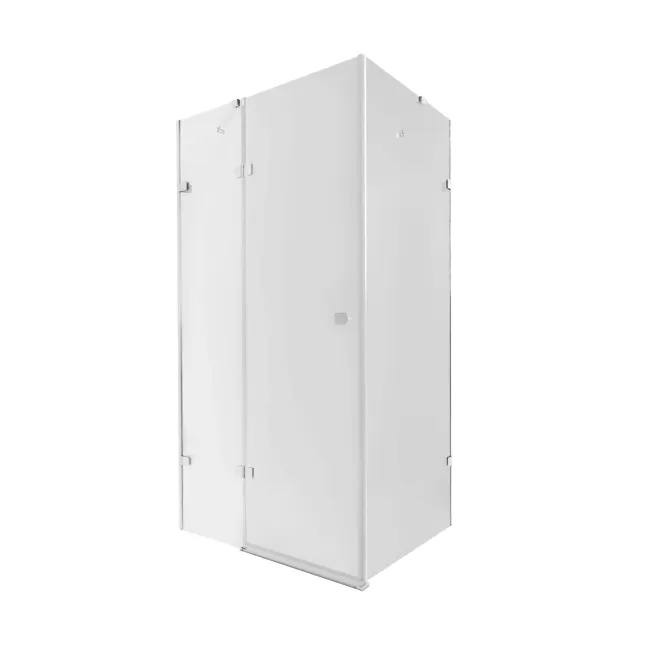 Душова кабіна Qtap Capricorn CRM10128RC6 120x80 см, скло Clear 6 мм, покриття CalcLess без піддона Душова кабіна Qtap Capricorn CRM10128RC6 120x80 см, скло Clear 6 мм, покриття CalcLess без піддона