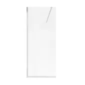 Душова перегородка Qtap Walk-In Standard CRM209.C8 90х200 см, скло Clear 8 мм, покриття CalcLess