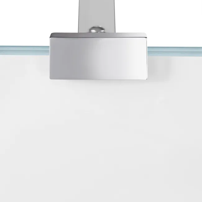 Душова перегородка Qtap Walk-In Standard CRM209.C8 90х200 см, скло Clear 8 мм, покриття CalcLess