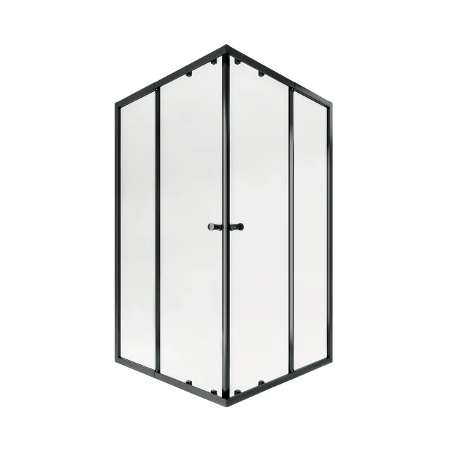 Душова кабіна Qtap Pisces BLA109-11SC5 90-105x90-105 см, скло Clear 5 мм без піддона Душова кабіна Qtap Pisces BLA109-11SC5 90-105x90-105 см, скло Clear 5 мм без піддона