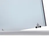 Душова кабіна Lidz Latwa SC80x80.SAT.HIGH.FR, скло Frost 4 мм без піддона