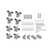 Душова кабіна Lidz Wawel SC90x90.SAT.LOW.FR, скло Frost 4 мм без піддона Душова кабіна Lidz Wawel SC90x90.SAT.LOW.FR, скло Frost 4 мм без піддона