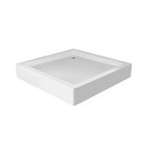 Набір Lidz душова кабіна Wawel SC90x90.SAT.LOW.GR, скло тоноване 4 мм + піддон Mazur