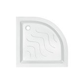 Набір Lidz душова кабіна Latwa SC90x90.SAT.LOW.GR, скло тоноване 4 мм + піддон Kupala