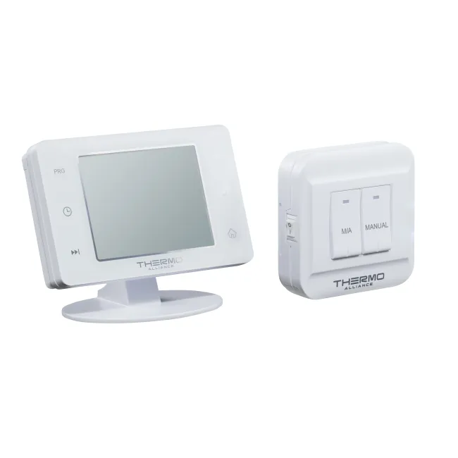 Тижневий програмований термостат Thermo Alliance ТА-2701RFWiFi радіокерований сенсорний з WiFi Тижневий програмований термостат Thermo Alliance ТА-2701RFWiFi радіокерований сенсорний з WiFi