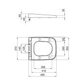 Сидіння для унітаза Qtap Gemini з мікроліфтом Slim QT25992614EW