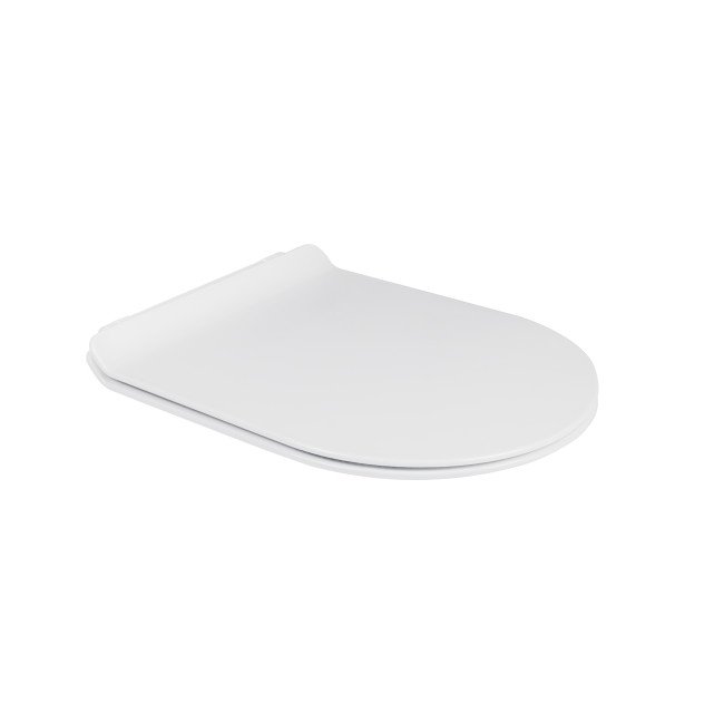 Сидіння для унітаза Qtap Presto з мікроліфтом Slim QT26991217AW Сидіння для унітаза Qtap Presto з мікроліфтом Slim QT26991217AW