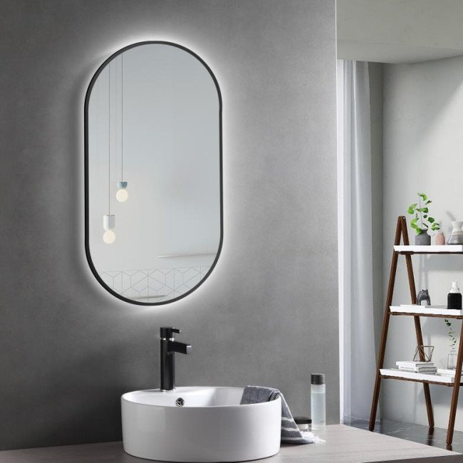 Дзеркало Qtap Scorpio 500х900 з LED-підсвічуванням, QT14787001B