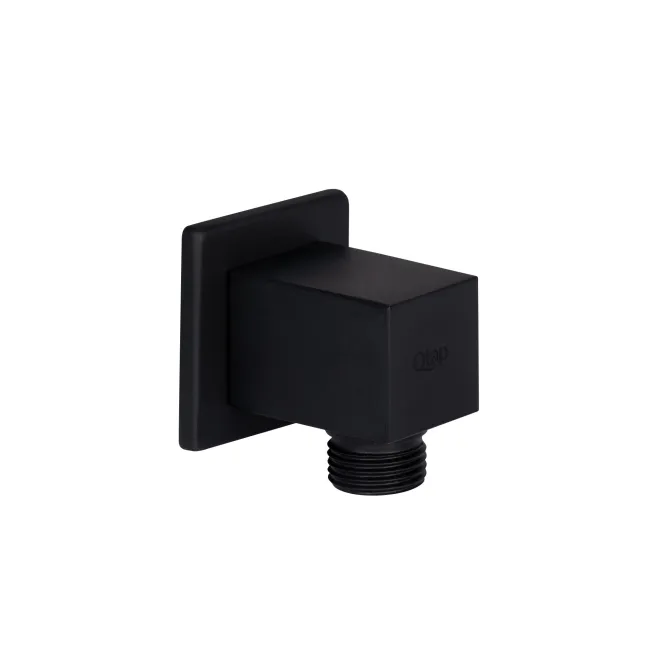 Підключення для шланга Qtap Spojeni прямокутне QT809810842857NB Black Matt Підключення для шланга Qtap Spojeni прямокутне QT809810842857NB Black Matt
