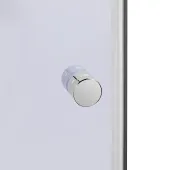 Душова кабіна Lidz Latwa SC80x80.SAT.LOW.GR, скло тон. 4 мм + Lidz Душовий піддон KAPIELKA ST80x80x15