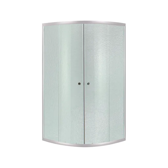 Душова кабіна Lidz Latwa SC80x80.SAT.LOW.FR, скло Frost 4 мм + Lidz Душовий піддон KAPIELKA ST80x80x15