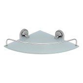 Полиця кутова Lidz Oreo 1001 скляна LDORE1001CRM22180 Chrome Полиця кутова Lidz Oreo 1001 скляна LDORE1001CRM22180 Chrome