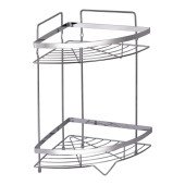 Полиця кутова Lidz Oreo 0605 2 ярусна LDORE0605CRM32483 Chrome Полиця кутова Lidz Oreo 0605 2 ярусна LDORE0605CRM32483 Chrome