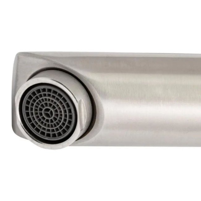 Змішувач для ванни Lidz Aria 006 з поворотним виливом (з душовим гарнітуром) (k35) LDARI006NKS34940 Nickel Змішувач для ванни Lidz Aria 006 з поворотним виливом (з душовим гарнітуром) (k35) LDARI006NKS34940 Nickel