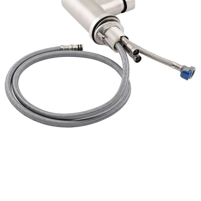 Змішувач для кухні Lidz Aria 015FL1 з висувним виливом (k35) LDARI015FL1NKS34944 Nickel Змішувач для кухні Lidz Aria 015FL1 з висувним виливом (k35) LDARI015FL1NKS34944 Nickel