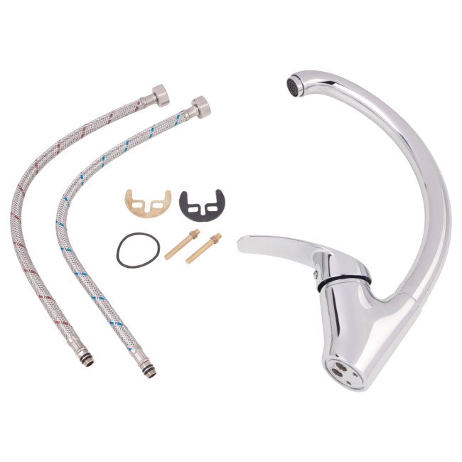 Змішувач для кухні Lidz Mars 007 (k35) LDMAR007CRM34856 Chrome Змішувач для кухні Lidz Mars 007 (k35) LDMAR007CRM34856 Chrome