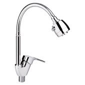 Змішувач для кухні Lidz Agata 008F4 з гнучким виливом (k40) LDAGA008F4CRM35126 Chrome Змішувач для кухні Lidz Agata 008F4 з гнучким виливом (k40) LDAGA008F4CRM35126 Chrome