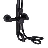 Душова система для кабіни Lidz Aria 1030 на три споживача (з виливом) (k35) LDARI1030BLA43373 Black Душова система для кабіни Lidz Aria 1030 на три споживача (з виливом) (k35) LDARI1030BLA43373 Black