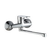 Змішувач для кухні Lidz Tani 009 настінний (k40) LDTAN009CRM44973 Chrome Змішувач для кухні Lidz Tani 009 настінний (k40) LDTAN009CRM44973 Chrome