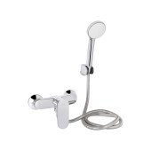 Змішувач для душу Lidz Tani 010 (з душовим гарнітуром) (k40) LDTAN010CRM44965 Chrome Змішувач для душу Lidz Tani 010 (з душовим гарнітуром) (k40) LDTAN010CRM44965 Chrome