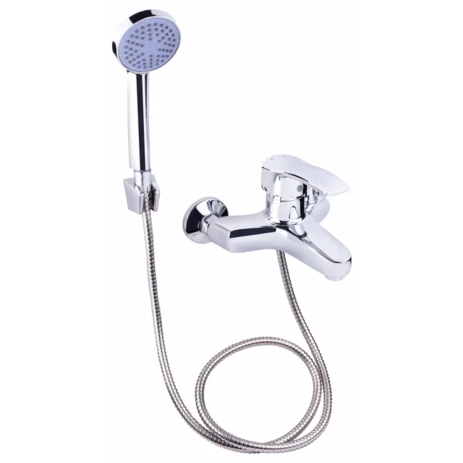 Змішувач для ванни Lidz Anny 006 (з душовим гарнітуром) (k40) LDANN006CRM35121 Chrome Змішувач для ванни Lidz Anny 006 (з душовим гарнітуром) (k40) LDANN006CRM35121 Chrome