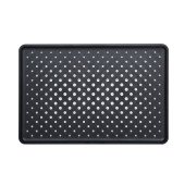 Лійка для верхнього душу Qtap Hlavova 280x190 мм прямокутна QTHLA107BLM45947 Black Matt