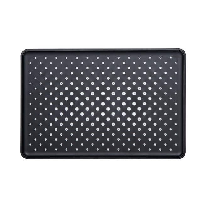 Лійка для верхнього душу Qtap Hlavova 280x190 мм прямокутна QTHLA107BLM45947 Black Matt