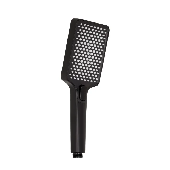 Лійка для ручного душу Qtap Rucni 140x95 мм прямокутна QTRUC125BLM45959 Black Matt Лійка для ручного душу Qtap Rucni 140x95 мм прямокутна QTRUC125BLM45959 Black Matt