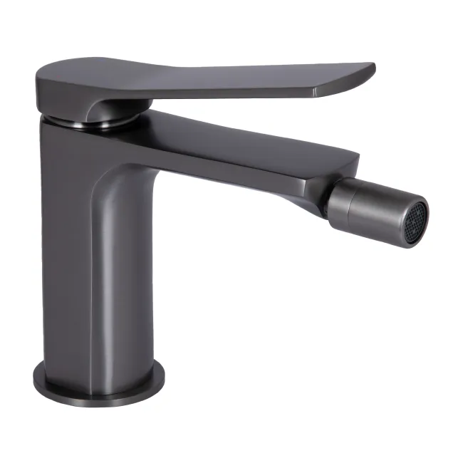 Змішувач для біде Qtap Slavonice QTSLA255GMB45923 Gunmetal Black PVD Змішувач для біде Qtap Slavonice QTSLA255GMB45923 Gunmetal Black PVD