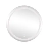 Дзеркало Lidz Aria R800 з LED-підсвічуванням Touch, з антизапотіванням, з димером, рег. яскравості LD78LR800
