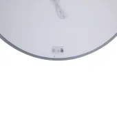 Дзеркало Lidz Aria R800 з LED-підсвічуванням Touch, з антизапотіванням, з димером, рег. яскравості LD78LR800