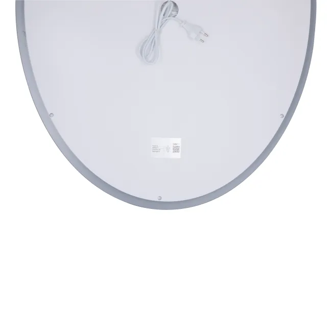 Дзеркало Lidz Vida 800х600 з LED-підсвічуванням Touch, з антизапотіванням, з димером, рег. яскравості LD78LF6080