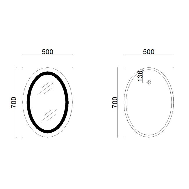 Дзеркало Lidz Vida 700х500 з LED-підсвічуванням Touch, з антизапотіванням, з димером, рег. яскравості LD78LF5070 2 Дзеркало Lidz Vida 700х500 з LED-підсвічуванням Touch, з антизапотіванням, з димером, рег. яскравості LD78LF5070 2