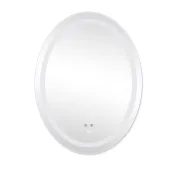 Дзеркало Lidz Vida 700х500 з LED-підсвічуванням Touch, з антизапотіванням, з димером, рег. яскравості LD78LF5070