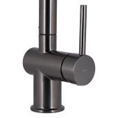 Змішувач для кухні Qtap Rozcesti з висувним виливом з підключенням для питної води QTROZ366GMB45939 Gunmetal Black PVD Змішувач для кухні Qtap Rozcesti з висувним виливом з підключенням для питної води QTROZ366GMB45939 Gunmetal Black PVD