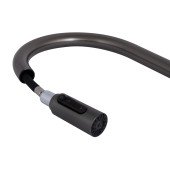 Змішувач для кухні Qtap Rozcesti з висувним виливом з підключенням для питної води QTROZ366GMB45939 Gunmetal Black PVD Змішувач для кухні Qtap Rozcesti з висувним виливом з підключенням для питної води QTROZ366GMB45939 Gunmetal Black PVD