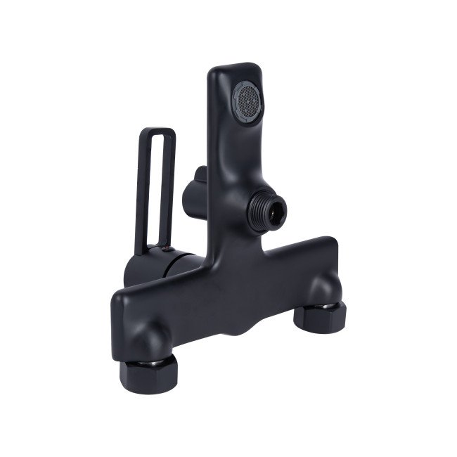 Змішувач для ванни Qtap Taurus (з душовим гарнітуром) QTTAU259BLM45662 Black Matt Змішувач для ванни Qtap Taurus (з душовим гарнітуром) QTTAU259BLM45662 Black Matt